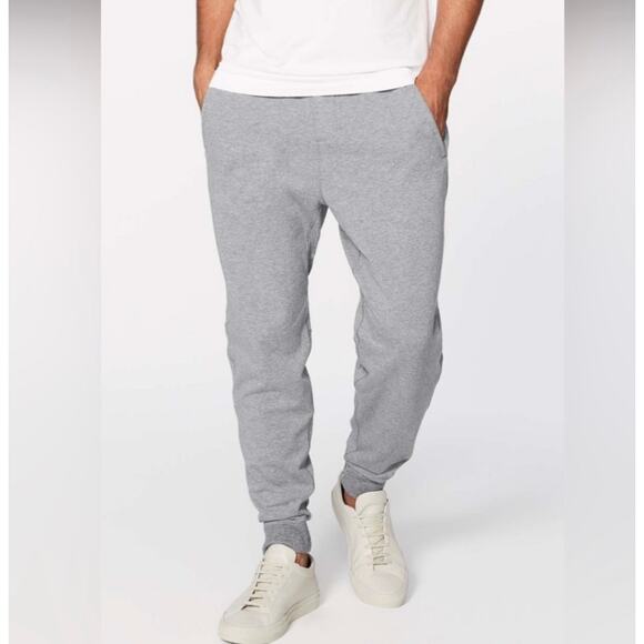 Lululemon Cross Cut Jogger Pants Men’s Gray Size Medium - Picture 1 of 6